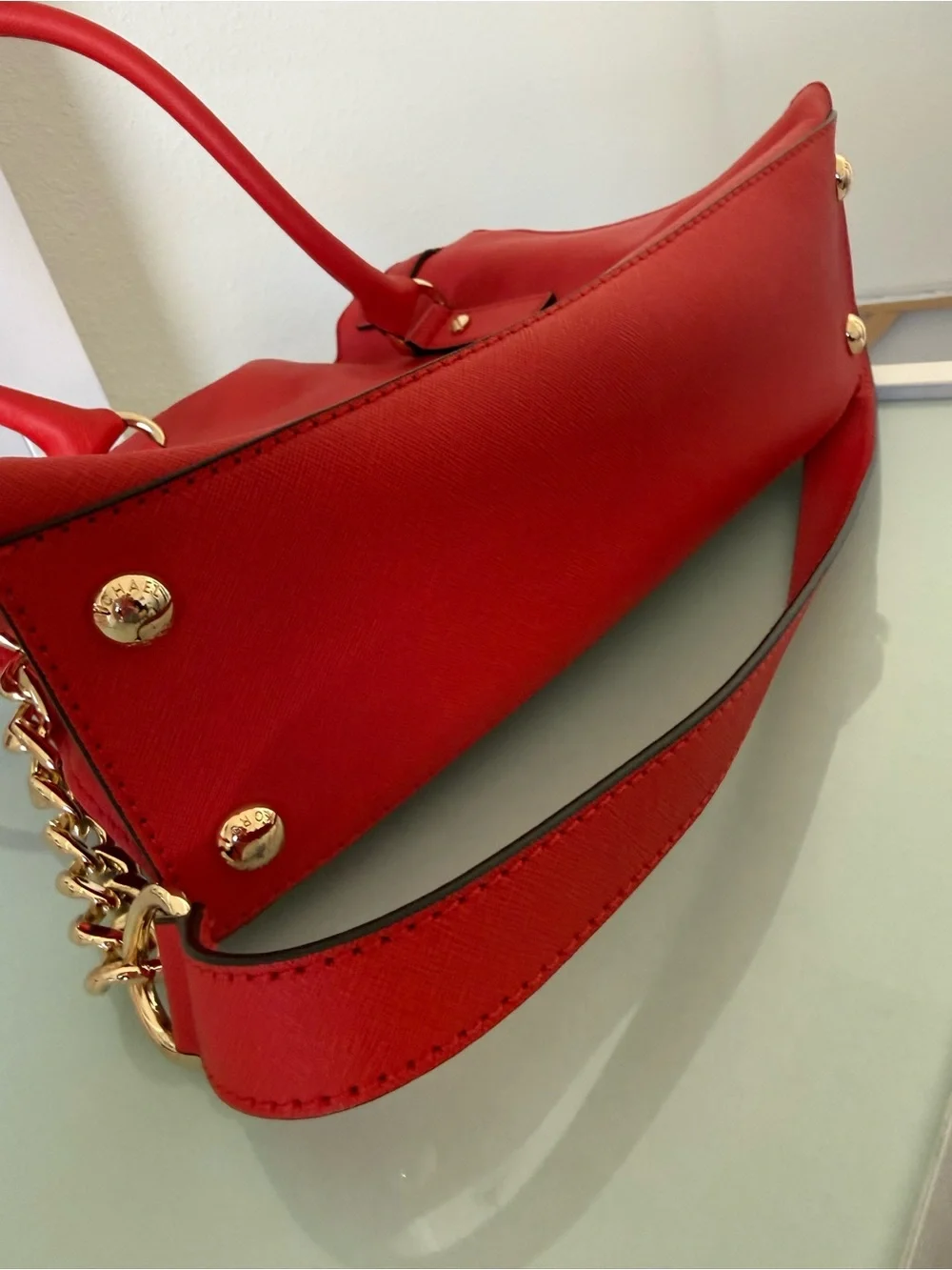 Michael Kors structured saffiano